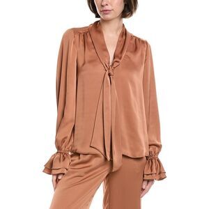 Ramy Brook Womens Tammy Top, Orange